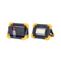 Portable USB Rechargeable Work lights 300 Lumen Waterproof Car Repair inspection COB led Working Lights With power bank